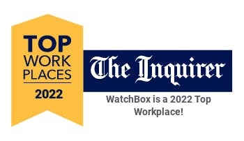 Enquirer's top Work Places in 2022 badge
