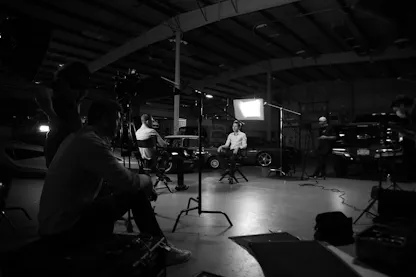HQ Studio during film session