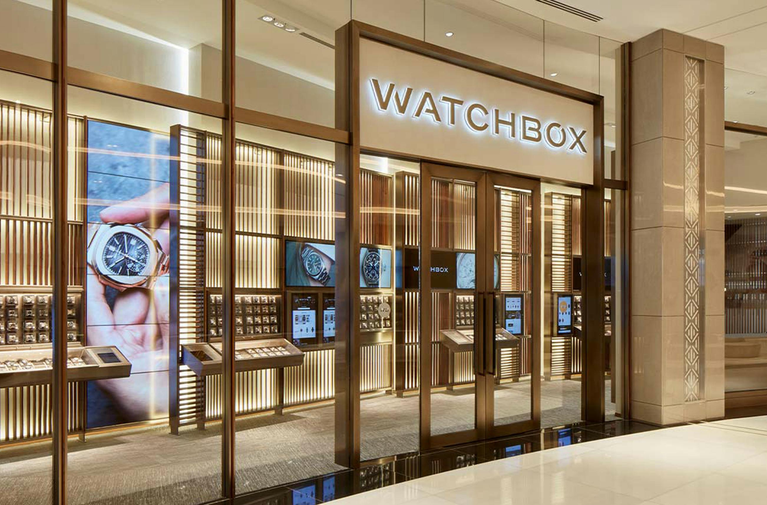 WatchBox Dubai storefront