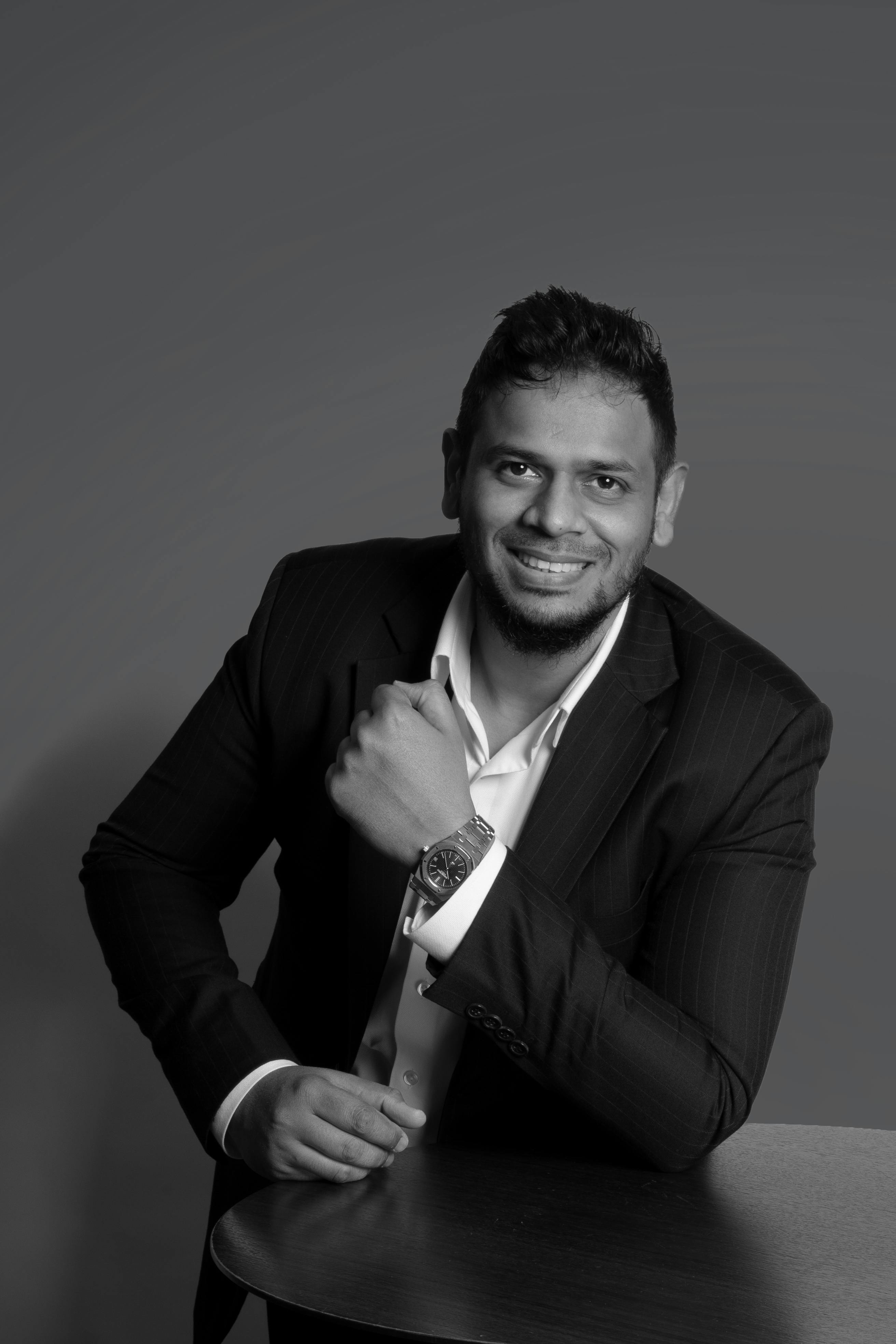 Portrait of Farrukh Khan