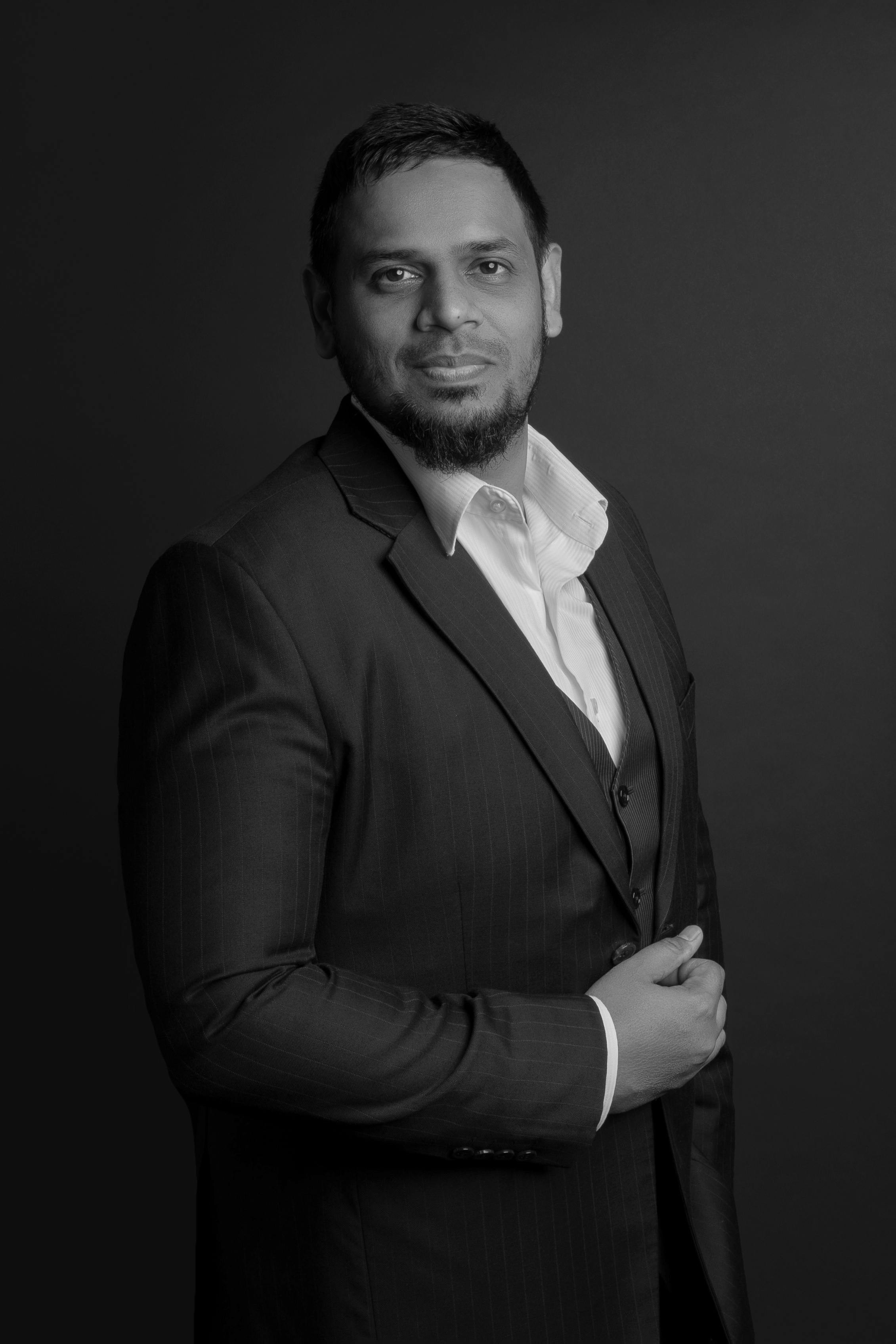 Portrait of Farrukh Khan